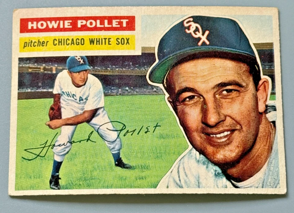 1956 Topps #262 Howie Pollet - VG/EX - Image 1 of 2