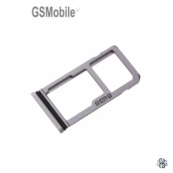 Porta Scheda SIM Card Holder Simtray Porta SIM Argento Nokia 8 TA-1012 Originali - Immagine 1 di 1