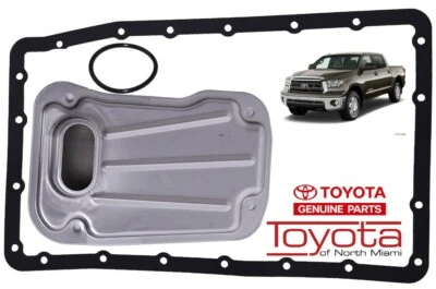 2007-2014 Toyota Tundra 4.7L OEM Transmission Oil Strainer W/ O-Ring & Gasket - Image 1 of 2