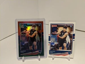 2020 Donruss Optic Rookie Rated Dalton Keene RC Red Green Prizm & Base Cards 2 - Picture 1 of 4