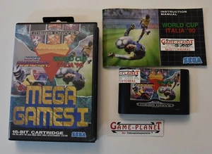 Mega Games I (pal) Sega Mega Drive System MD 1992 ¡con funda e instrucciones! - Imagen 1 de 2