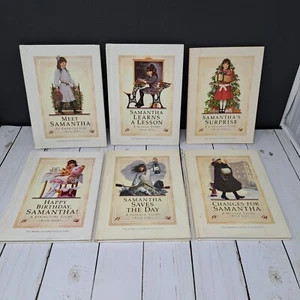Samantha The American Girls Collection Books 1-6 5 Hardcover 1 Paperback Vintage - Picture 1 of 24