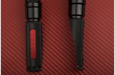 Pareja Reposapiés Trasero Negro-Rojo 9cm BMW K1200RS K1200 RS 2002-2005 - Изображение 1 из 4