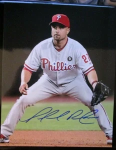 PLACIDO POLANCO SIGNED PHILADELPHIA PHILLIES 8x10 PHOTO w/ COA - Picture 1 of 1