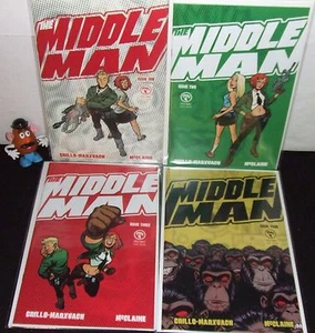 MIDDLEMAN DER "KAMPF GEGEN DAS BÖSE" VIPER 2005 COMIC-SET #1 2 3 4 TV-SHOW QUELLE SEHR GUTER ZUSTAND - Bild 1 von 1