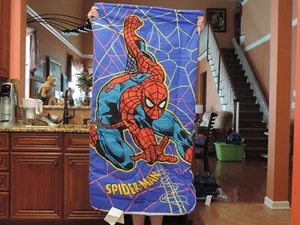 Spider-man Sleeping Bag 54x28 Polyester Multicolored - Picture 1 of 1