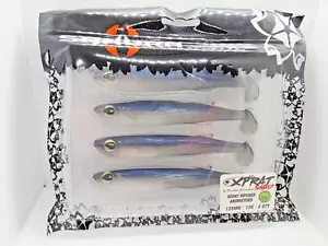 Señuelo Sakura Xprat Soft Shad 125 mm - 4 señuelos por paquete - Imagen 1 de 9