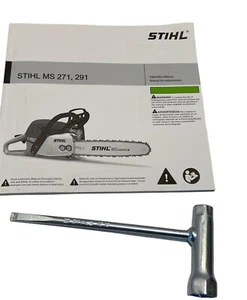 Stihl MS271, MS291 Chainsaw Operators, Instruction Manual Booklet and Tool - Picture 1 of 4