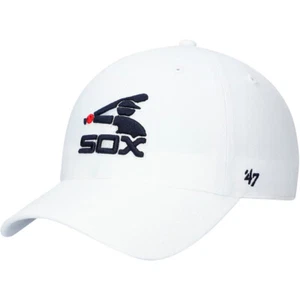 Chicago White Sox '47 Marca MLB Limpieza Ajustable Correa Sombrero Papá Gorra Retro - Imagen 1 de 4