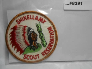 SHIKELLAMY SCOUT RESERVATION TWILL PATCH F8391 - Picture 1 of 1