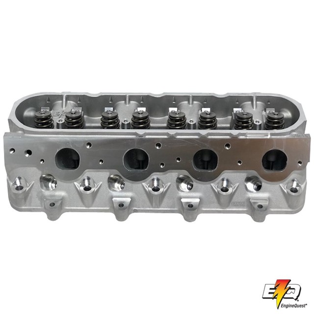 SB Chevy 350 EQ CH350I Cast Iron Performance Cylinder Heads IMCA USRA  Wissota