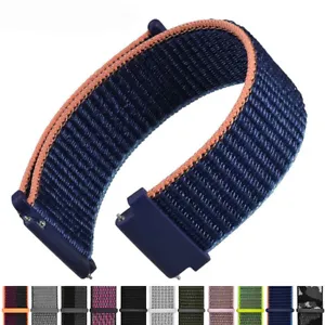 Nylon Strap Watch Band Sport 16mm 18mm 20mm 22mm for Kids Adult Watchband - Picture 1 of 19
