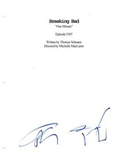 * MARK MARGOLIS * signed tv script * BREAKING BAD * TIO SALAMANCA * COA * 1