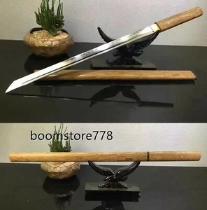 40" HIGH QUALITY ZATOICHI JAPANESE SAMURAI NINJA SWORD T10 STEEL CLAY TEMPERED - Picture 1 of 9