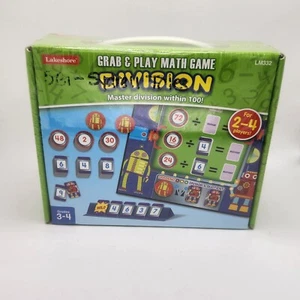 Lakeshore Educational Toys Games Grades 3-4 Division Sealed - Picture 1 of 3