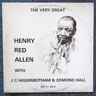 Henry "Red" Allen With J.C. Higginbotham & Edmond Hall The Very Great Vinyl LP