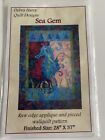 ‘Sea Gem’ Wall Art Quilt Pattern By Debra Harry Quilt Designs Seahorse Art Quilt
