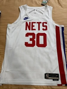 Nike Brooklyn Nets Seth Curry #30 NBA Basketball Jersey Classic Edition NWT XL - Picture 1 of 6