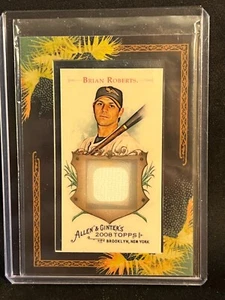 Brian Roberts 2008 Allen & Ginter's Mini Framed Jersey - Orioles - Picture 1 of 2
