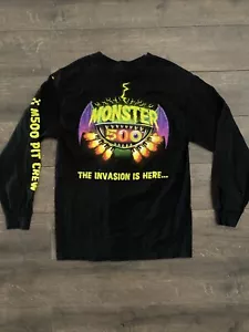 Vintage Toys R Us T Shirt Monster 500 M500 Pit Crew Long Sleeve Size Medium - Picture 1 of 6