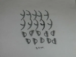 Tomb Kings Archer Bits Bows and Quivers x 10 Bare Plastic Bits AoS B4104 - Picture 1 of 3