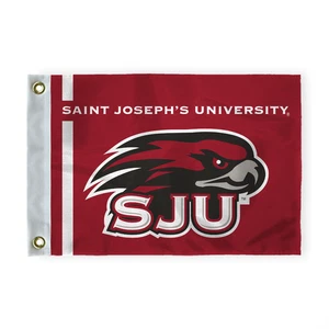 Saint Joseph University Hawks Golf Flag - With Tube or Grommets - 2 Sizes - Picture 1 of 25