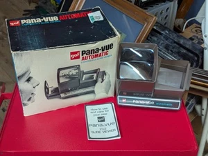 Gaf Pana-Vue Automatic Lighted 2x2 Slide Viewer VINTAGE Untested Original Box - Picture 1 of 11