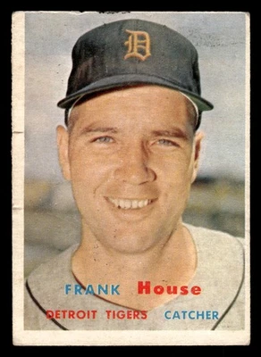 Frank House 1957 Topps #223 Detroit Tigers - Image 1 of 2