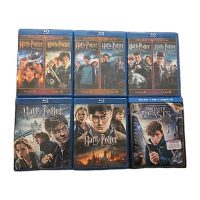 Harry Potter: Complete 8-Film Collection (Blu-ray) And Fantastic Beasts - Image 1 of 4