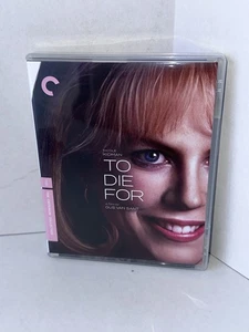 TO DIE FOR (1995) CRITERION LN BLURAY NICOLE KIDMAN BITING SATIRE - Imagen 1 de 3