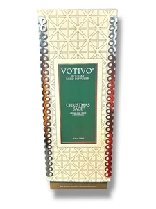 Votivo Schilf Diffusor Weihnachten Salbei Zedernblatt Patchouli Urlaub Brandneu in Box - Bild 1 von 5