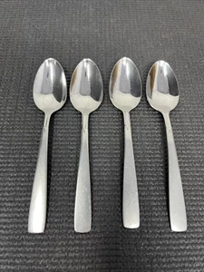 4 cucharaditas Oneida SATIN ACENT de acero inoxidable de 6 pulgadas - Imagen 1 de 12