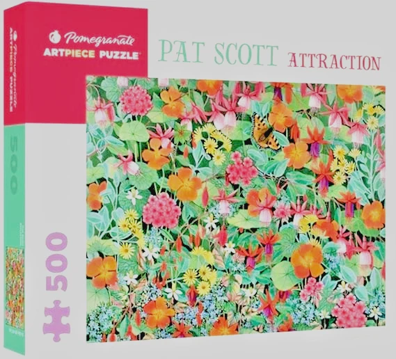 Pomegranate 500 piece jigsaw puzzle. Attraction by Pat Scott - image 1 of 1