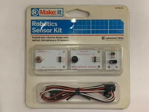 New Old Stock. Make: it Robotics Sensor Kit. Radioshack 277-0172. - Picture 1 of 12