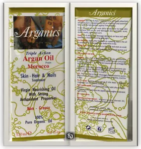 Arganics Triple Action Argan Oil for SKIN, HAIR and NAILS Treatment 150ml - Picture 1 of 2