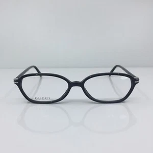 New Vintage GUCCI 2458 EYEGLASSES GG 2458 Optical C. 807 Shiny Black 49mm Italy - Picture 1 of 12