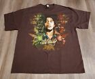 Bob Marley Brown T Shirt Vintage XL Brown Delta Tag