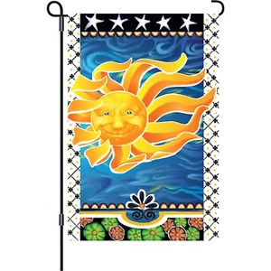 Bandera de jardín Radiant Sun (12"" x 18"" aprox)..5... PR 51437 - Imagen 1 de 1