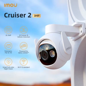 IMOU 360° WLAN Überwachungskamera Auto Erkennen PTZ IP66 Cruiser 2 3MP - Bild 1 von 7