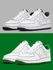 Nike Air Force 1 Low 07 Sneaker Schuhe 52.5 US 18 White Black Green CV1724-104