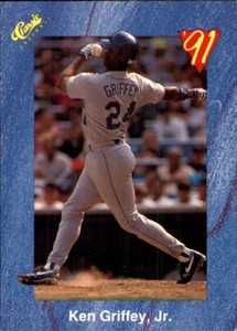 1991 Classic I LIGHT BLUE #T3 Ken Griffey Jr SEATTLE MARINERS