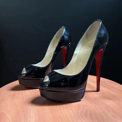 Christian Louboutin Lady Peep 150 38.5 - Image 1 of 4