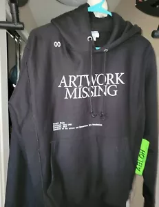 Virgil Abloh ICA Obras de Arte Falta Sudadera Figuras DEL Habla BOSTON EDICIÓN LIMITADA CÁMARA - Imagen 1 de 6