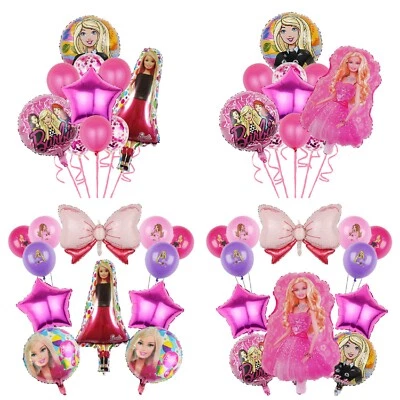 Barbie Theme Foil Balloon Set Party Decorations Supplies - image 1 of 4
