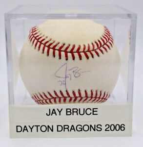 Jay Bruce Cincinnati REDS Dayton Dragons autographed baseball 