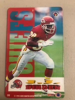 NFL 1994 Pro Mag #99 🏈 J.J. Birden • Kansas City Chiefs 🏈 - Image 1 of 3