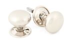 From The Anvil Polished Nickel Mortice Rim Centre Door Knobs
