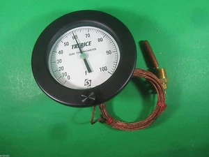 TRERICE V80345 4 1/2" DIAL VAPOR Actuated 30-240 F - New - Picture 1 of 6