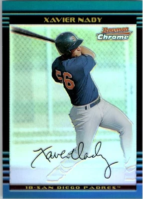 2002 Bowman Chrome Refractors #353 Xavier Nady /500 - BB - Image 1 of 2