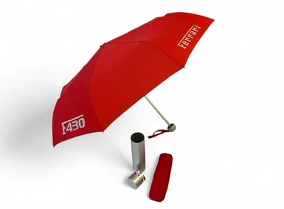 FERRARI 430 F430 RED UMBRELLA IN PROTECTIVE CYLINDER CASE | COLLECTORS ACCESSORY - Image 1 of 4